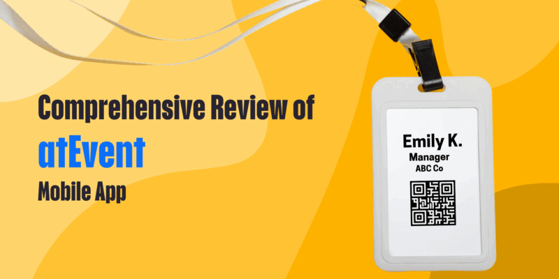 atEvent Event Badge